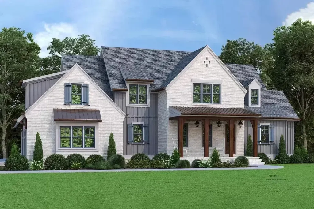 Fox Hill front-elevation rendering