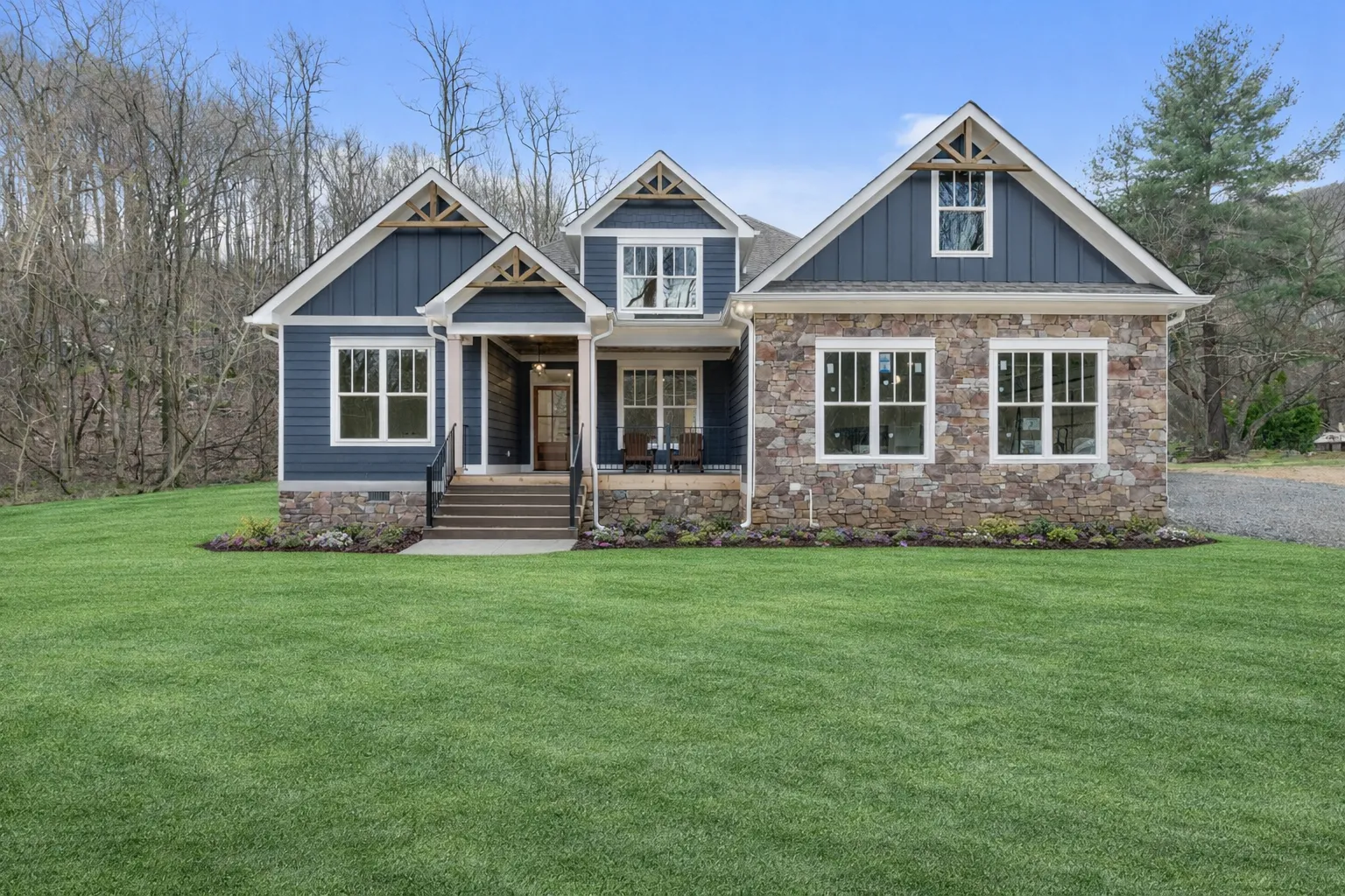 Pickett Gulf custom home front exterior