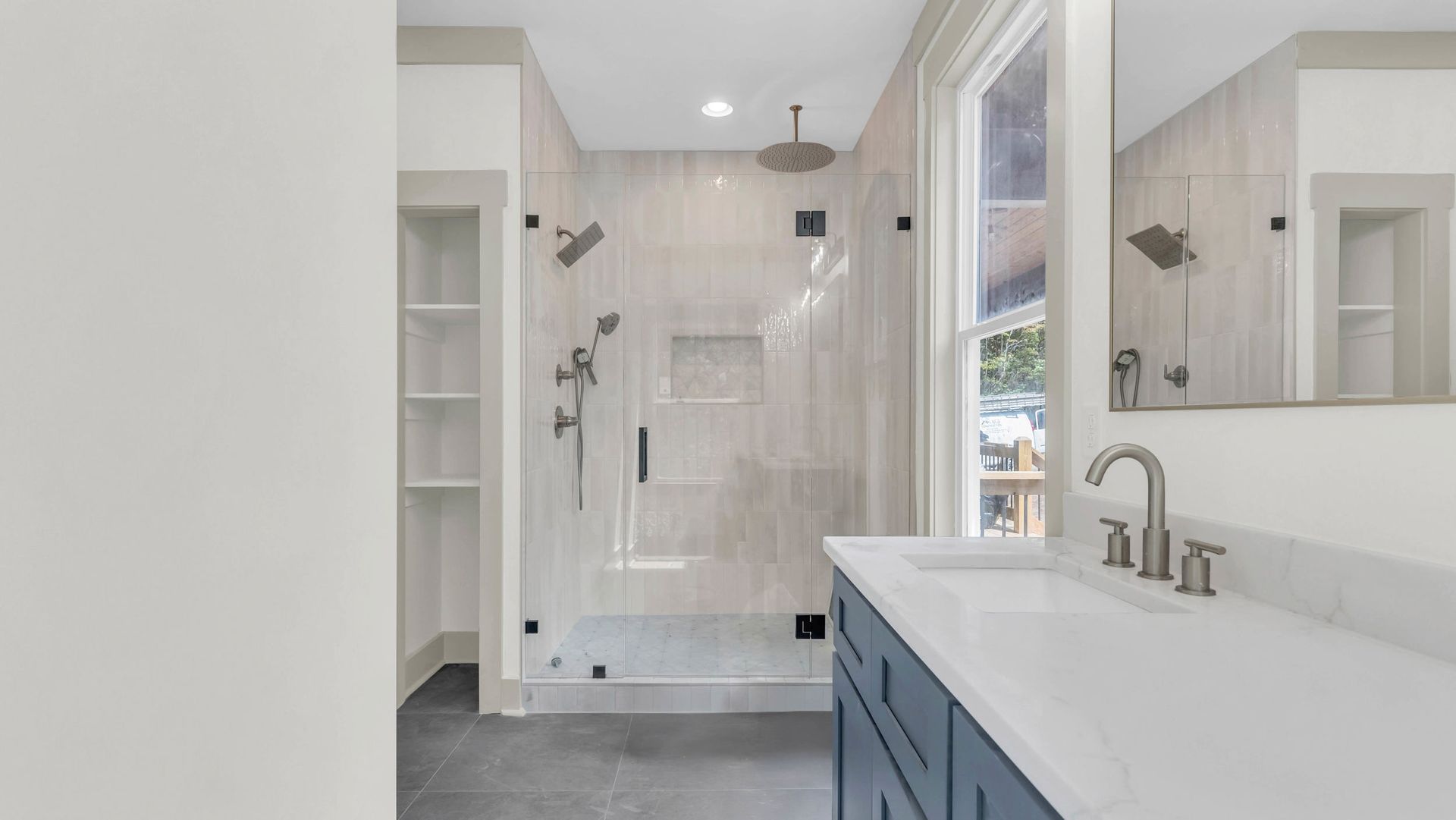 Sawmill Creek primary bath shower