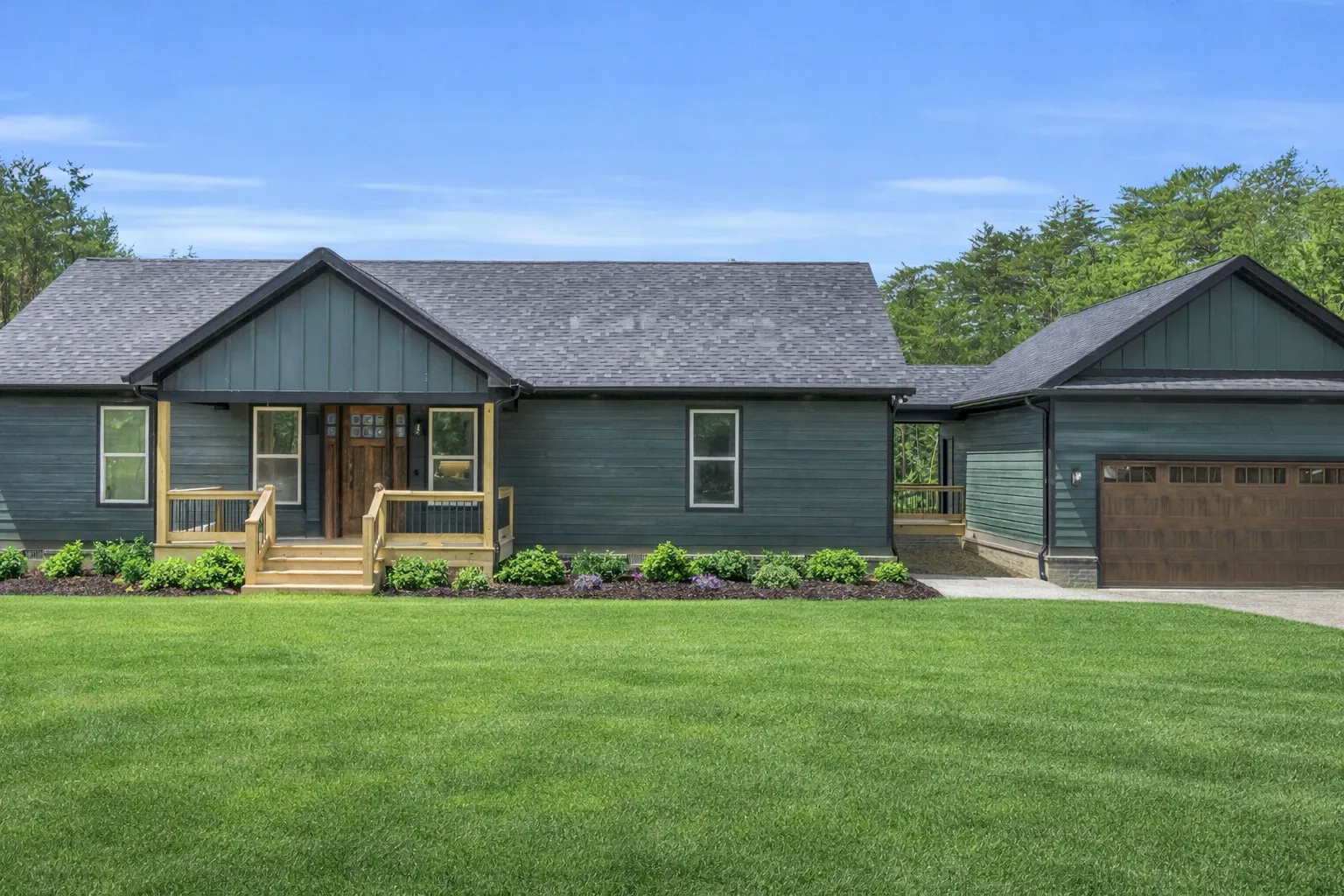 Sawmill Creek custom home exterior